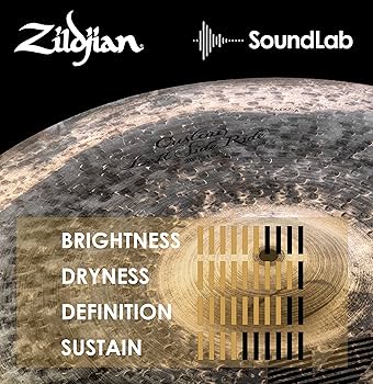Amazon.com: Zildjian K Custom Left Side Ride Cymbal - 20